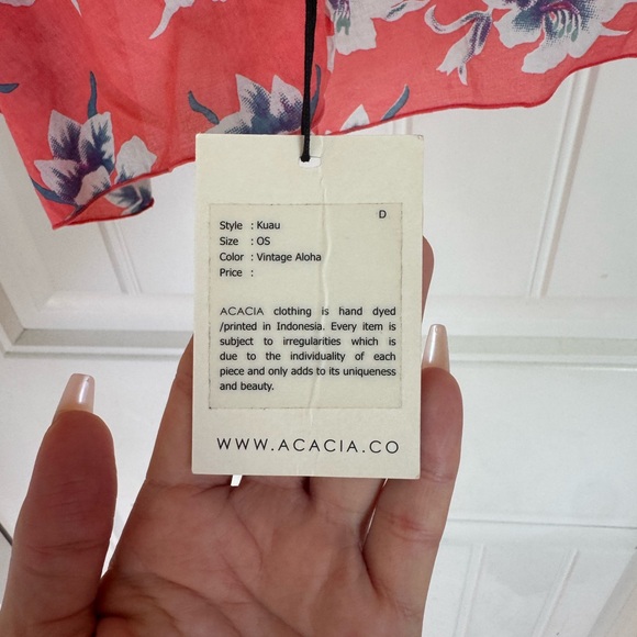 Acacia Swimwear Kuau pareo in Vintage Aloha print - Picture 2 of 4